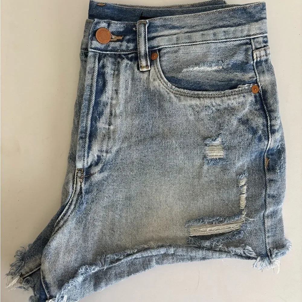 Blank NYC Distressed Denim Shorts